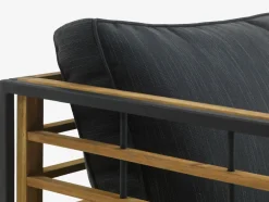 UGILTSofá de exterior UGILT con chaise longue 3 plazas madera