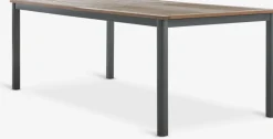 ULBJERG + NANNESTADMesa ULBJERG L214/297 madera dura + 4 sillas NANNESTAD