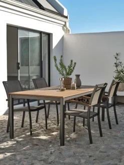 ULBJERGMesa de jardín ULBJERG A99xL214/297 madera dura