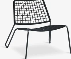 ULLAREDSillón de exterior ULLARED negro