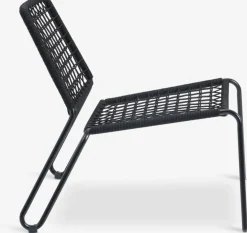 ULLAREDSillón de exterior ULLARED negro