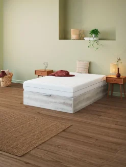 URUNDAGOLDCanapé 90x200cm URUNDA GA55 gris claro