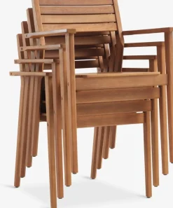 UVDAL + HAMRAMesa UVDAL L223 + 4 sillas HAMRA madera dura