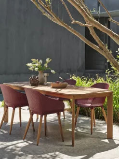 UVDALMesa de jardín UVDAL A95xL223 madera dura
