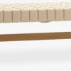 VADEHAVETDiván cama VADEHAVET 189x67 tela natural/roble