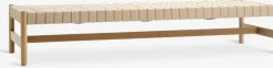 VADEHAVETDiván cama VADEHAVET 189x67 tela natural/roble
