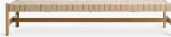 VADEHAVETDiván cama VADEHAVET 189x67 tela natural/roble