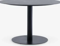 VAMDRUP + GILJAMesa VAMDRUP Ø120 + 4 sillas GILJA gris