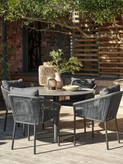VAMDRUPMesa de jardín VAMDRUP Ø120 gris
