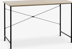 VANDBORGEscritorio VANDBORG 60x120 roble claro/negro