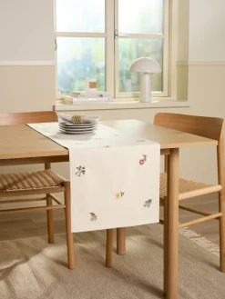 VANDIRISCamino de mesa VANDIRIS 37x150 blanco