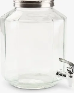 VANNDispensador de bebidas grifo VANN 4,25L cristal transparente