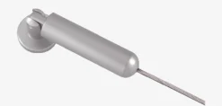Varilla de alambre 500cm plateado