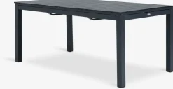 VATTRUP + GAMMELBYMesa VATTRUP L172/276 negro + 4 sillas GAMMELBY gris