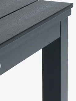 VATTRUP + MYSENMesa VATTRUP L206/321 negro + 4 sillas MYSEN gris