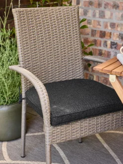 VESTERHEDECojín de jardín para silla VESTERHEDE secado rápido negro