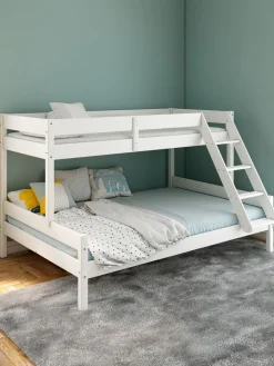 VESTERVIGLitera VESTERVIG 90/140x200 con escalera blanco