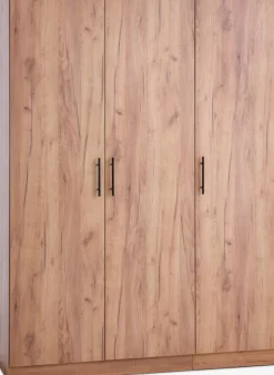 VIBYArmario VIBY 150x200 3 puertas color roble salvaje natural