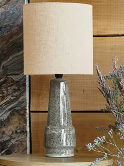 VIGGOLámpara de mesa VIGGO Ø21xA47cm gris