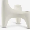 VIGNIRCandelabro VIGNIR A13xL16xA15cm blanco crudo