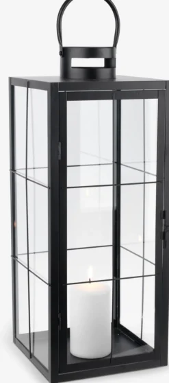 VILLADSFarol VILLADS A20xL20xA50cm negro