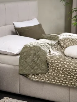 VILLMORELLColcha VILLMORELL 220x240 verde/blanco