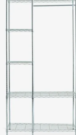 VINDINGEMueble recibidor VINDINGE 4 estantes cromo