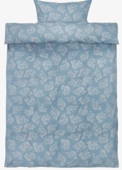 VIOLAPLUSJuego funda nórdica satén VIOLA 155x220 azul
