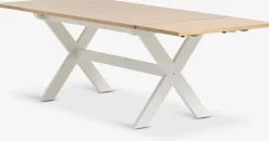 VISLINGEMesa de comedor VISLINGE 90x150 natural/blanco