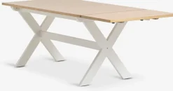 VISLINGEMesa de comedor VISLINGE 90x150 natural/blanco