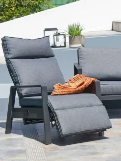 VONGESillón de exterior VONGE negro