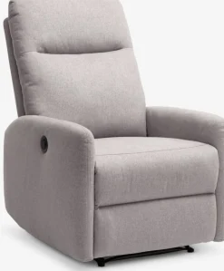 VONSILDSillón reclinable VONSILD eléctrico gris claro