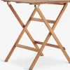 VRAADALMesa de balcón VRAADAL A62xL62 madera dura