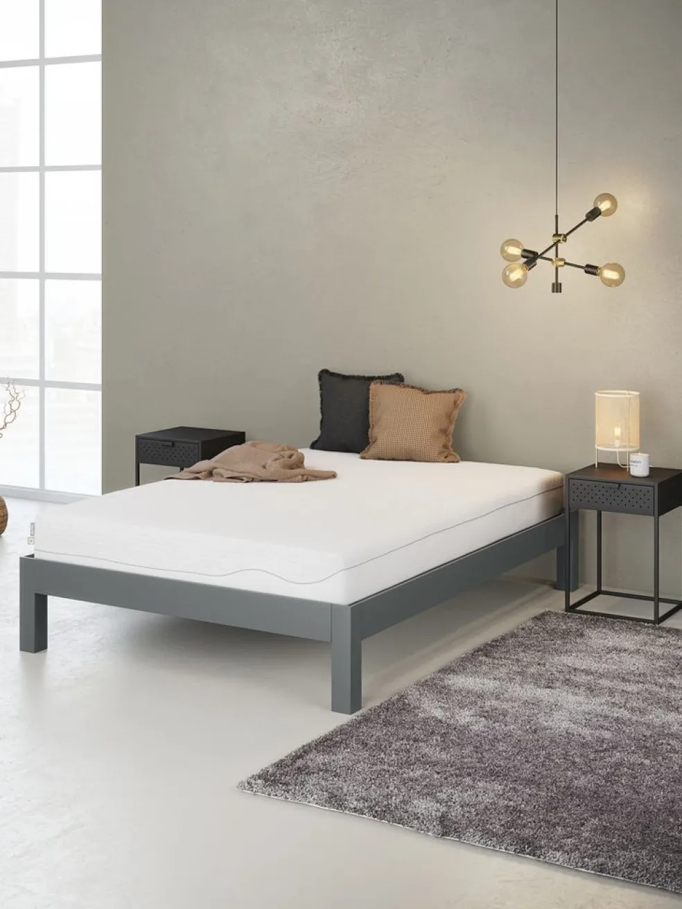 WELLPUR KVITAGOLDColchón de espuma 135x190cm WELLPUR KVITA Firme
