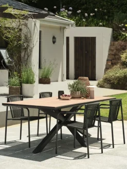 YPNASTEDMesa de jardín YPNASTED A100xL215 natural