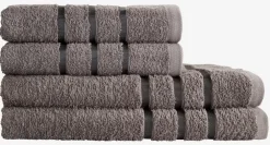 YSBYPLUSToalla de mano YSBY 50x90 gris oscuro