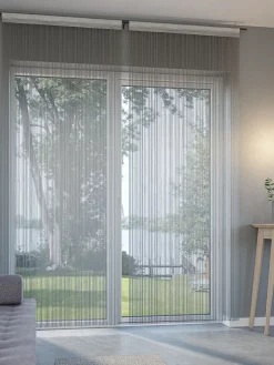 YXLANCortina de hilos YXLAN 1x90x245 gris