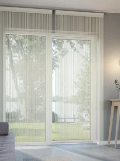 YXLANCortina de hilos YXLAN 1x90x245 crema